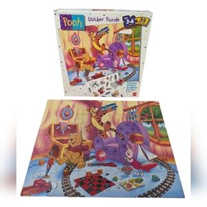Vintage 1998 Mattel Disney's Winnie The Pooh 32 Piece Jigsaw Puzzle